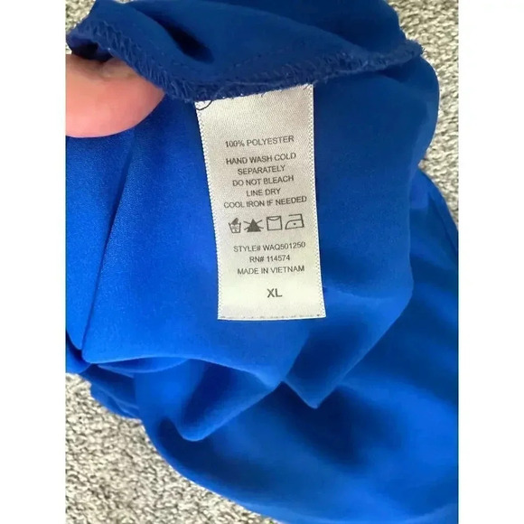 Pleione Blouse | Nordstrom Brand Partner | Royal Blue | XL | - Picture 4 of 9